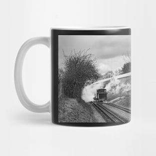 Smoking steam train Mug